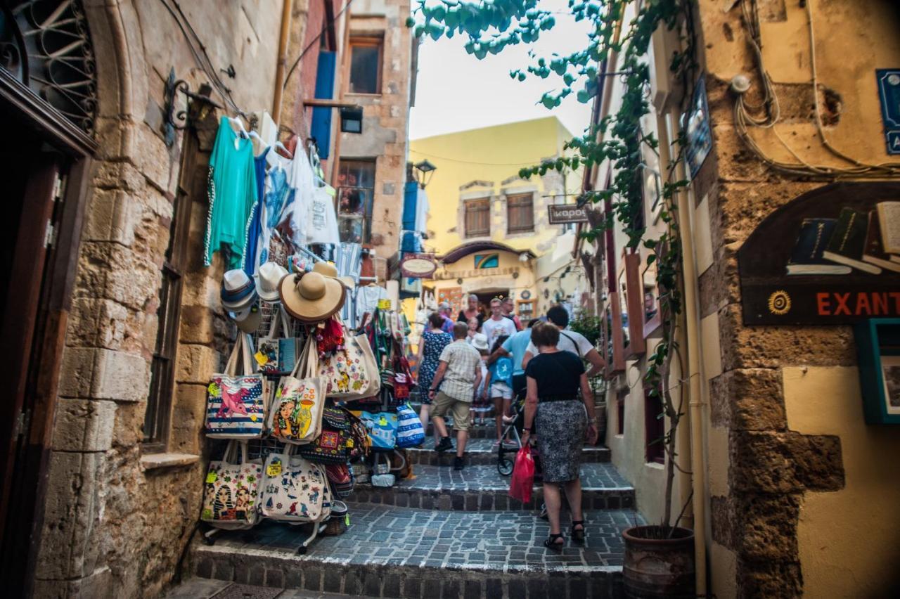 Ferienwohnung Stefan'S Seafront Chania  Exterior foto